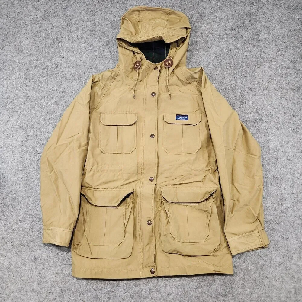 Penfield Womens S Small‎ Hooded Kasson Field Jacket Parka 60/40 Utility Cargo